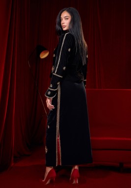 Black Velvet Aura Jacket 