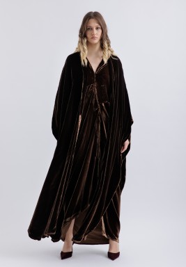 Espresso Velvet Cape
