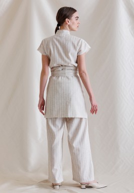 Beige Sand Stripes (Pants)