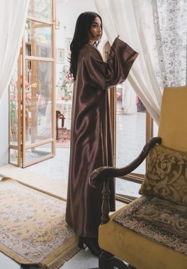 Brown Bisht Dress Set