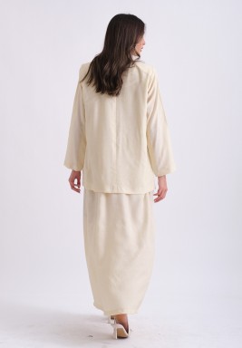 Baby Yellow Dress & Blazer Set