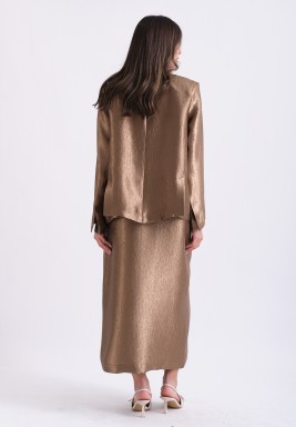 Bronze Metallic 2-Piece Set