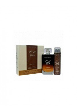 Lattafa Ameer Al Oud For Unisex EDP 100 ml + Deodorant 50 ml