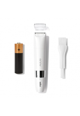 Braun Body Mini Trimmer Wet & Dry With Trimming Comb - White