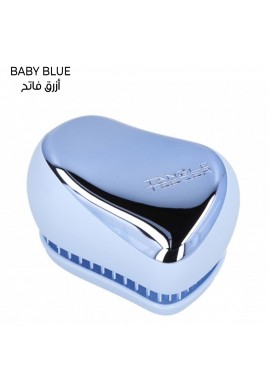 Tangle Teezer Compact Styler Baby Blue Chrome Hair Brush