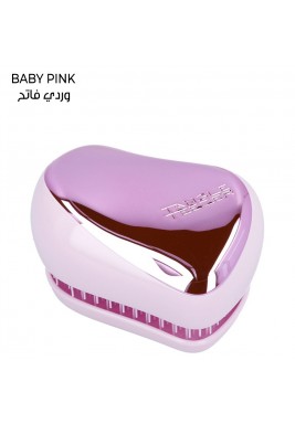 Tangle Teezer Compact Styler Baby Pink Chrome Hair Brush