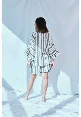Maison Striped Short Set 