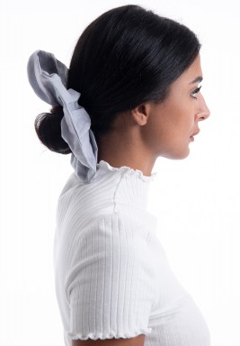 Glacial Blue Scrunchie