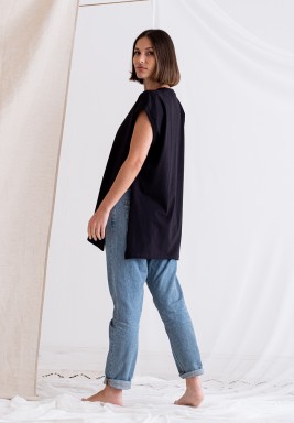 Black Short Sleeves Tee