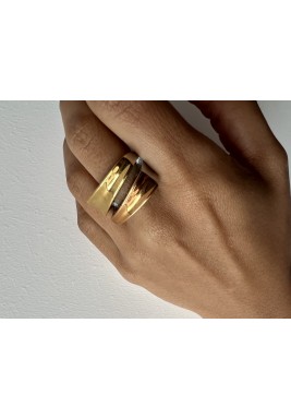 Gold X Rose Gold Ring