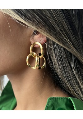 Gold Chunky Earrings
