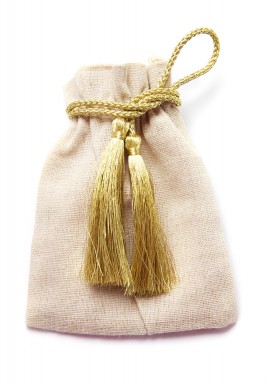 Gold Plated DE Pearl Double Ring