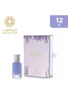 Kunooz Al Teeb Lavender Musk Perfume Oil 12 g