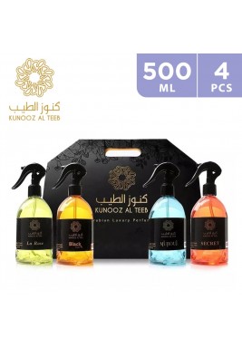 Kunooz Al Teeb Rushoush Box 4 x 500 ML