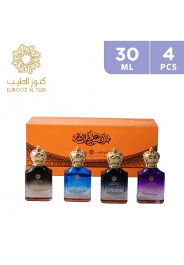 Kunooz Al Teeb Mini Perfume 4 x 30 ML