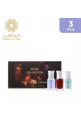 Kunooz Al Teeb Musk Collection 3 Pieces