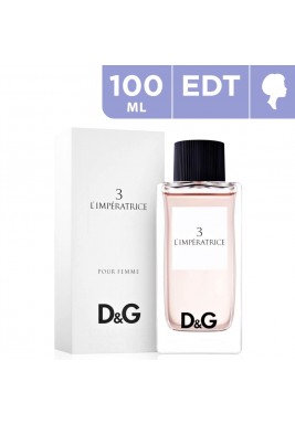 Dolce & Gabbana 3 LImperatrice Pour Femme For Her EDT 100 ml