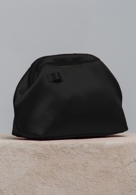 Mini Money Pouch In Raso Napoles Black