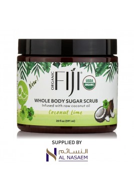Fiji Infused With Coconut Oil Coconut Lime Whole Body Sugar Scrub 591 ml