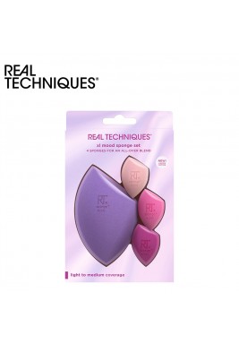 Real Techniques Afterglow XL Mood Sponge Set of 4