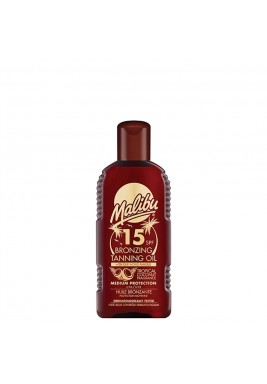 Malibu SPF15 Bronzing Tanning Oil 200 ml