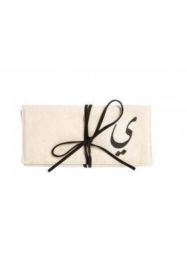 Beige Yaa Jewelry Pouch