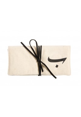 Beige Baa Jewelry Pouch