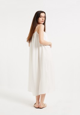 White Swing Dress