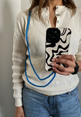 Cobalt Blue Phone Strap