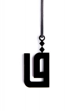 Black Qaf Car Mirror Hanger