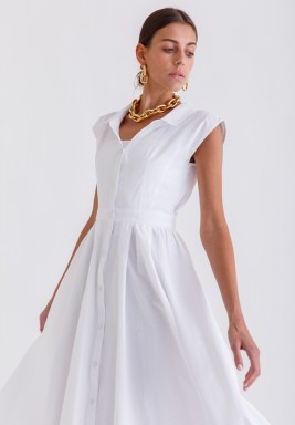 White Marliyn Dress