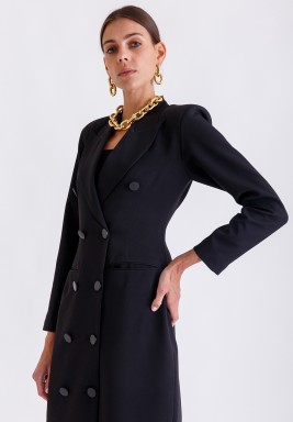 Black Modest Dress
