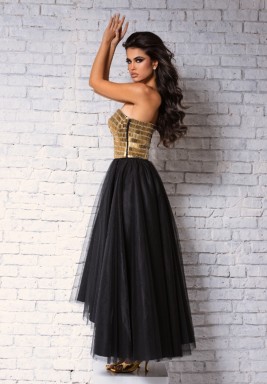 Black Layered Skirt