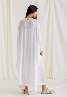 White Oversized Dress