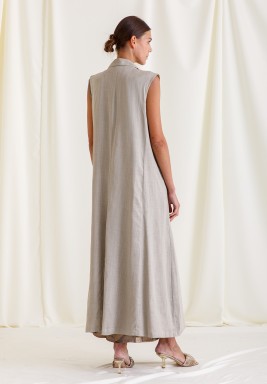 Dark Metallic Vest Set 