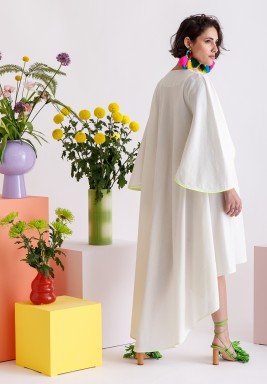 Off-white High & Low Kaftan
