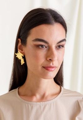 Bark-E golden earrings