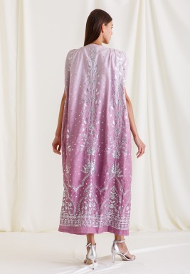 Dusty Pink Iris Glow Kaftan