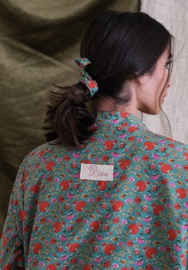 Multicolored Printed Dress