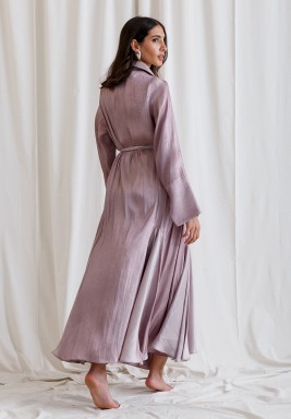 Lavender Side Tie Kaftan