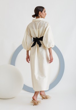 Cream Brown Sugar Kaftan