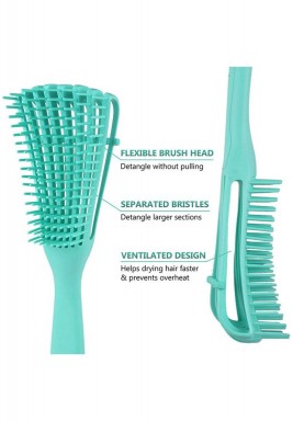 Turquoise Shop Curls Flexi Detangling Brush