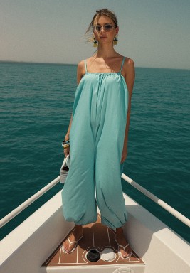 Aqua Jumpsuit