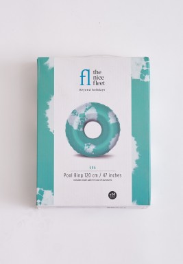 Goa Front And Back Print Green Ring X Large Floater