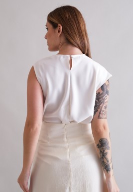 Off-white Knotted Shirt