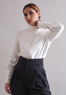 White Button Up Shirt 