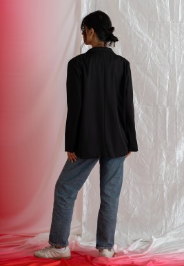 Black Belted Blazer