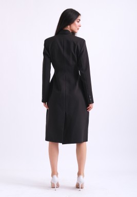 Balloon Fit Blazer Dress