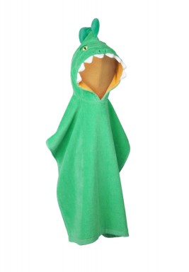 Crocodile shape Kid's Hooded Beach Towel