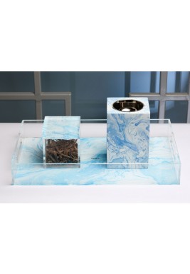 Blue Marble Mubkhar Set